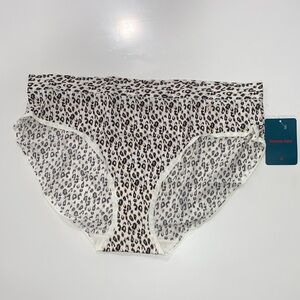 Tommy John Women’s Cool Cotton Briefs‎ Panties Animal Cheetah Print NWT